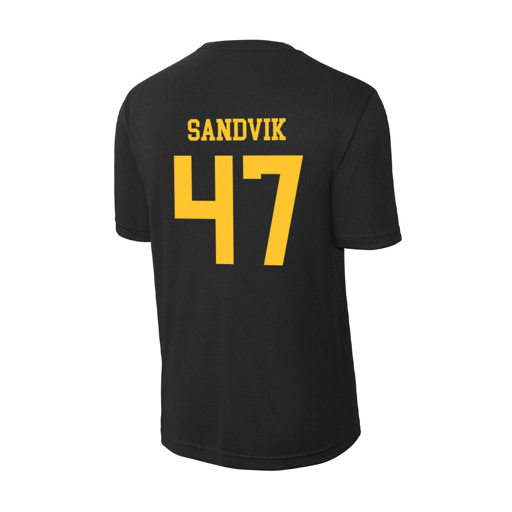 Wyoming - NCAA Football : Erik Sandvik - Activewear T-Shirt-1