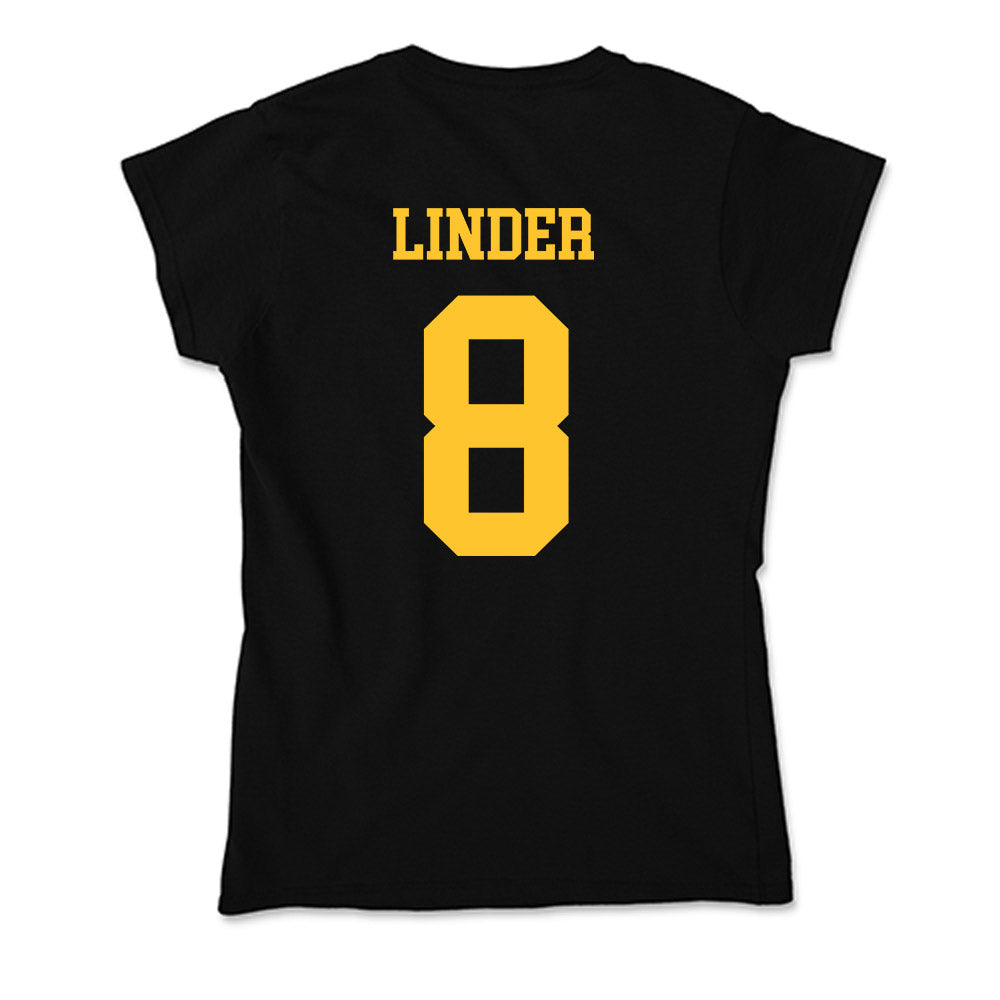 Wyoming - NCAA Women's Soccer : hadley linder - Soft Style Women’s T-Shirt-1