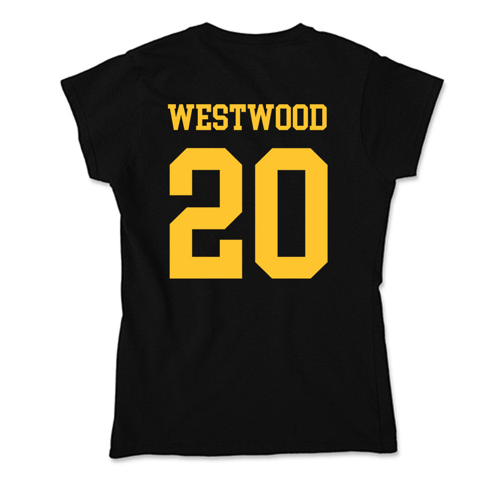 Wyoming - NCAA Women's Soccer : Lauren Westwood - Soft Style Women’s T-Shirt-1