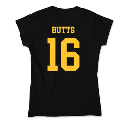 Wyoming - NCAA Football : Karson Butts - Soft Style Women’s T-Shirt-1