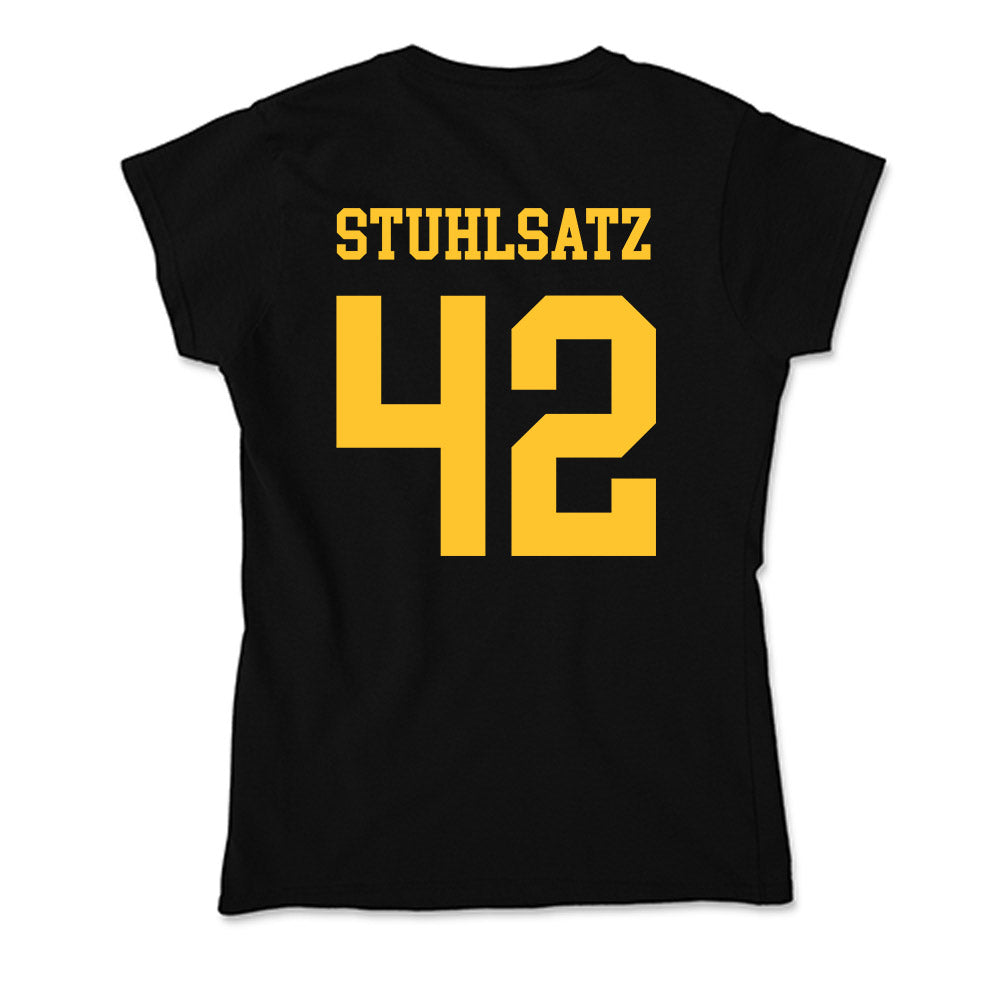 Wyoming - NCAA Football : Ethan Stuhlsatz - Soft Style Women’s T-Shirt-1
