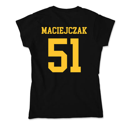 Wyoming - NCAA Football : Jason Maciejczak - Soft Style Women’s T-Shirt-1