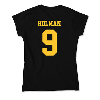 Wyoming - NCAA Football : Jackson Holman - Soft Style Women’s T-Shirt-1