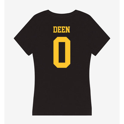 Wyoming - NCAA Football : Tyson Deen - Classic Shersey Women's V-Neck T-Shirt-1