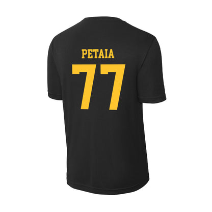 Wyoming - NCAA Football : Josiah Petaia - Activewear T-Shirt-1