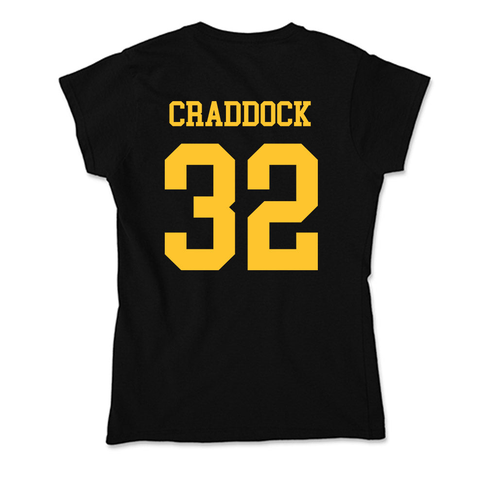 Wyoming - NCAA Women's Soccer : Renee Craddock - Soft Style Women’s T-Shirt-1