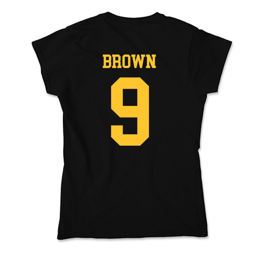 Wyoming - NCAA Women's Soccer : Brooke Brown - Soft Style Women’s T-Shirt-1