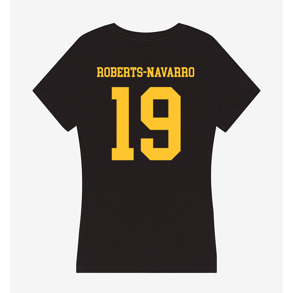 Wyoming - NCAA Women's Volleyball : Senna Roberts-Navarro - Classic Shersey Women's V-Neck T-Shirt-1