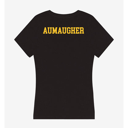 Wyoming - NCAA Women's Swimming & Diving : Emma Aumaugher - Women's V-Neck T-Shirt-1
