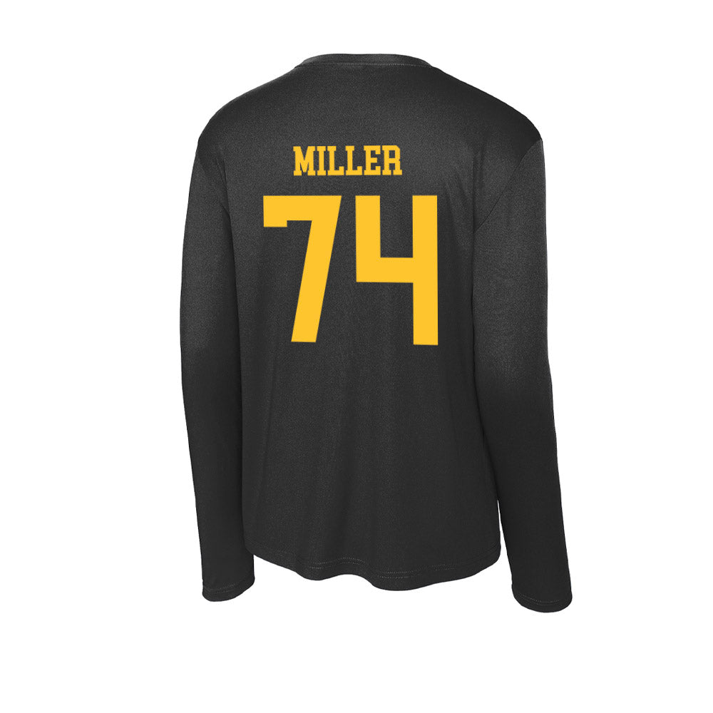 Wyoming - NCAA Football : Tariq Miller - Activewear Long Sleeve T-Shirt-1