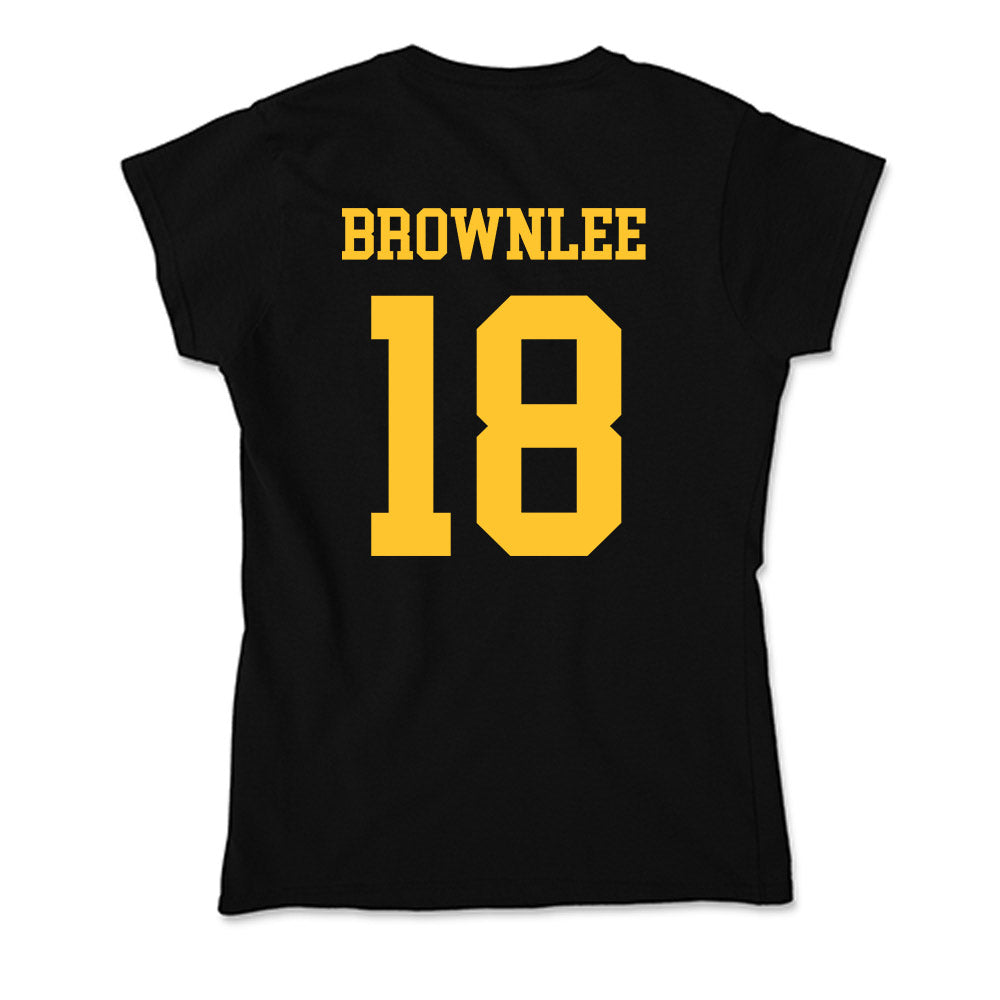 Wyoming - NCAA Football : Da'Marion Brownlee - Soft Style Women’s T-Shirt-1