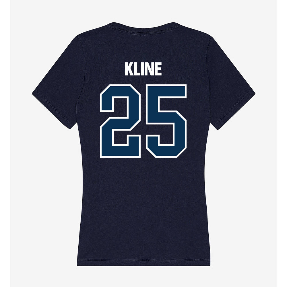 Old Dominion - NCAA Women's Soccer : Emme Kline - Classic Shersey Women's V-Neck T-Shirt-1