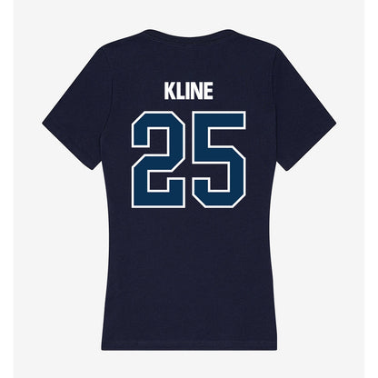 Old Dominion - NCAA Women's Soccer : Emme Kline - Classic Shersey Women's V-Neck T-Shirt-1