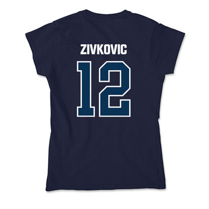 Old Dominion - NCAA Men's Soccer : Mile Zivkovic - Classic Shersey Soft Style Women’s T-Shirt-1