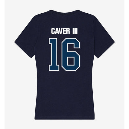 Old Dominion - NCAA Football : James Caver III - Classic Shersey Women's V-Neck T-Shirt-1