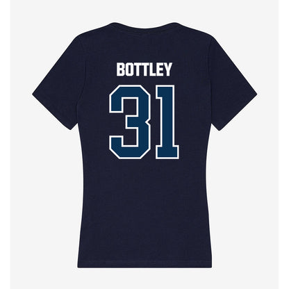 Old Dominion - NCAA Women's Basketball : Monica Bottley - Classic Shersey Women's V-Neck T-Shirt-1