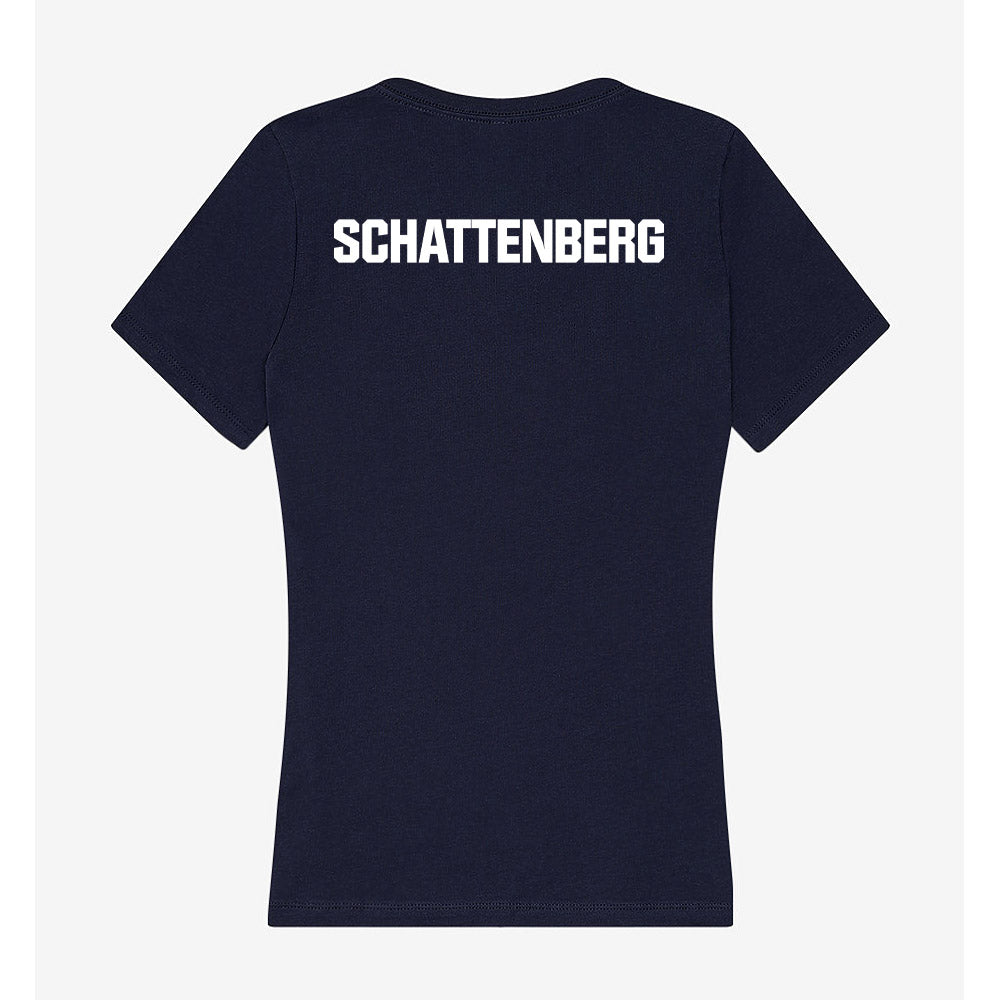 Old Dominion - NCAA Men's Swimming : Ben Schattenberg - Classic Shersey Women's V-Neck T-Shirt-1
