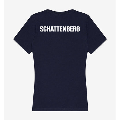 Old Dominion - NCAA Men's Swimming : Ben Schattenberg - Classic Shersey Women's V-Neck T-Shirt-1