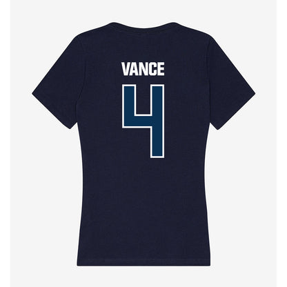 Old Dominion - NCAA Women's Basketball : Trinity Vance - Classic Shersey Women's V-Neck T-Shirt-1