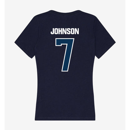 Old Dominion - NCAA Baseball : Will Johnson - Classic Shersey Women's V-Neck T-Shirt-1