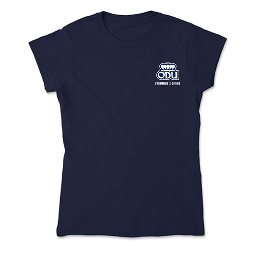 Old Dominion - NCAA Men's Swimming & Diving : Ian Noffsinger - Soft Style Women’s T-Shirt-0