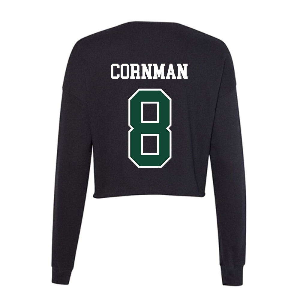 Hawaii - NCAA Beach Volleyball : Kiera Cornman - Women's Cropped Crew Fleece-1