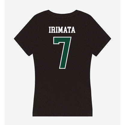 Hawaii - NCAA Softball : Taryn Irimata - Women's V-Neck T-Shirt-1