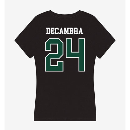 Hawaii - NCAA Football : Kodi DeCambra - Women's V-Neck T-Shirt-1