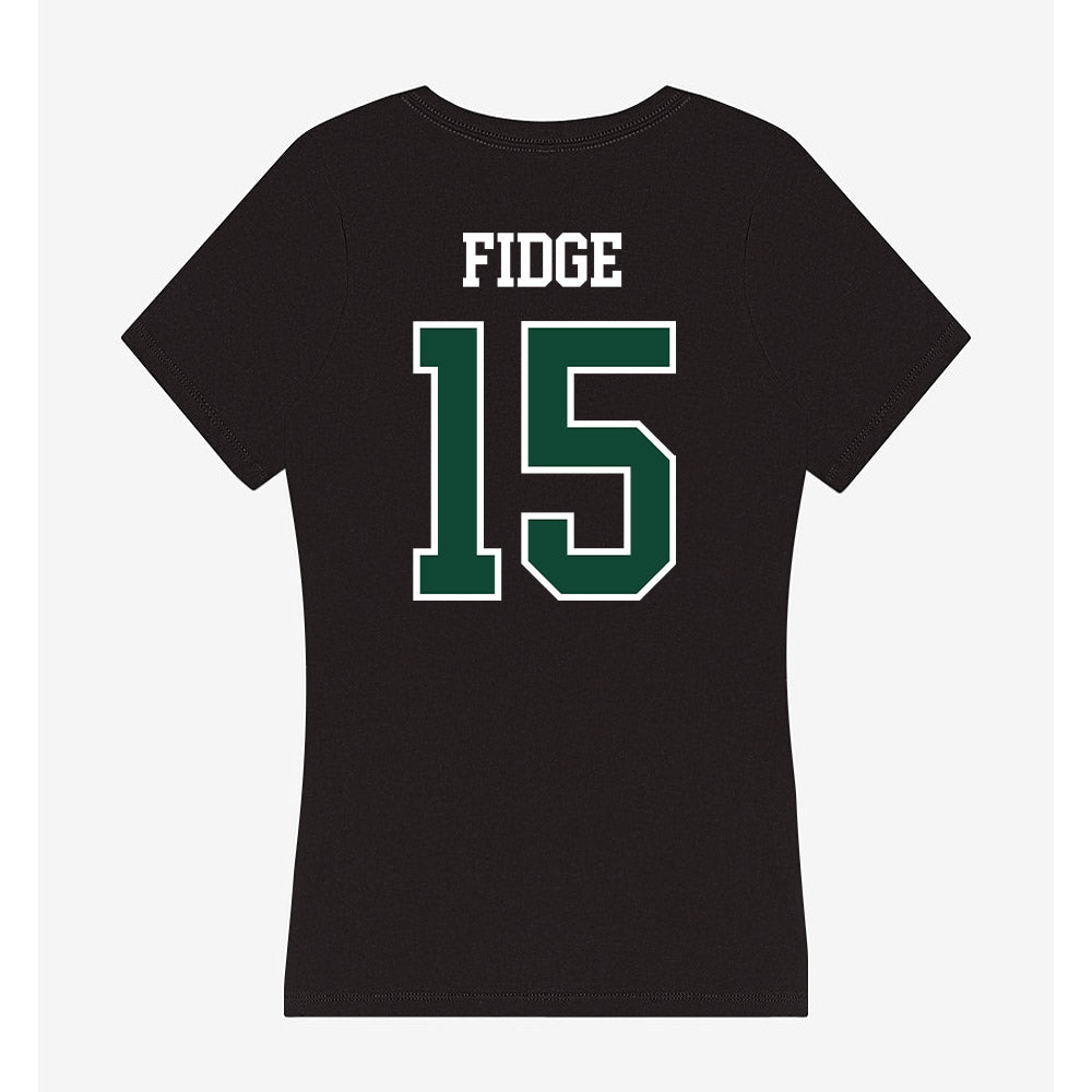 Hawaii - NCAA Softball : Millie Fidge - Women's V-Neck T-Shirt-1