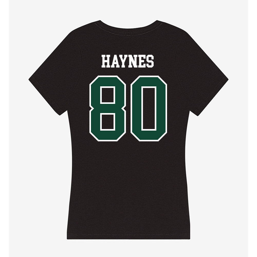 Hawaii - NCAA Football : Robert Haynes - Women's V-Neck T-Shirt-1