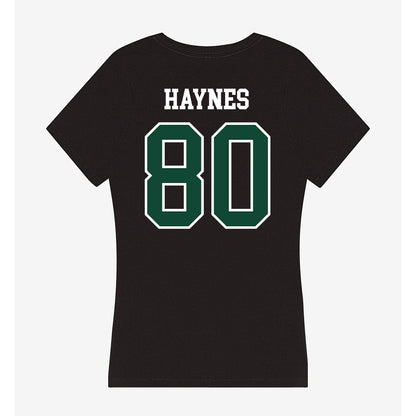 Hawaii - NCAA Football : Robert Haynes - Women's V-Neck T-Shirt-1