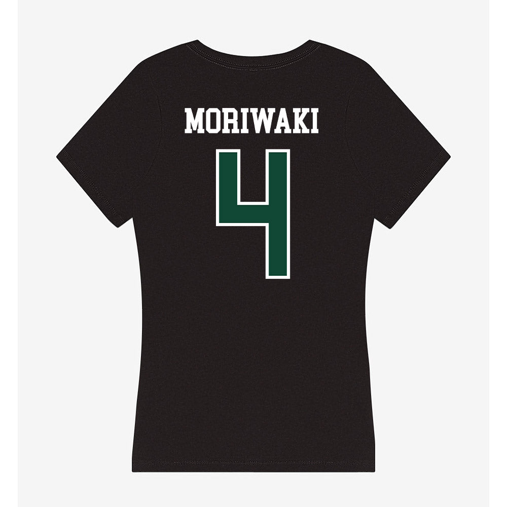 Hawaii - NCAA Women's Volleyball : Kahea Moriwaki - Women's V-Neck T-Shirt-1