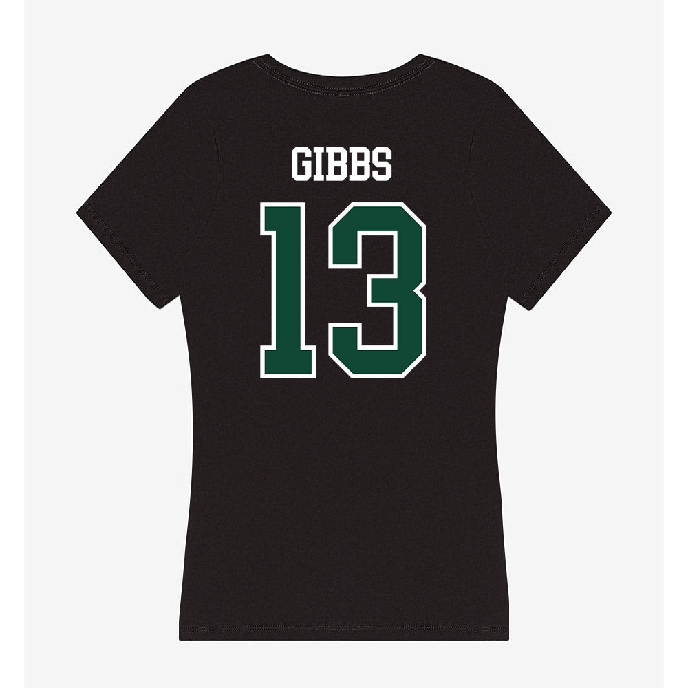 Hawaii - NCAA Softball : Maycen Gibbs - Women's V-Neck T-Shirt-1