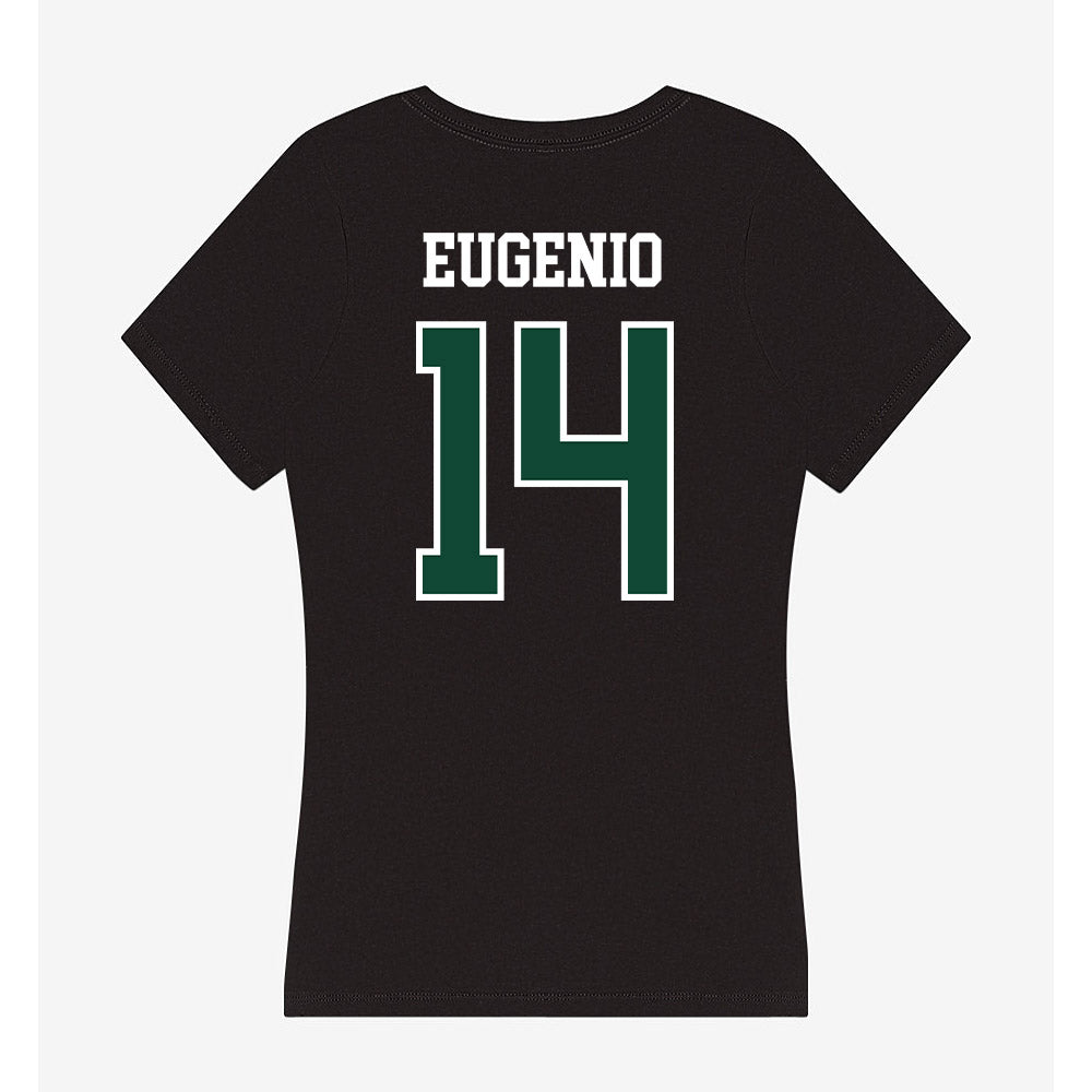 Hawaii - NCAA Football : Maika Eugenio - Women's V-Neck T-Shirt-1