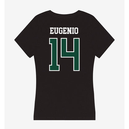 Hawaii - NCAA Football : Maika Eugenio - Women's V-Neck T-Shirt-1