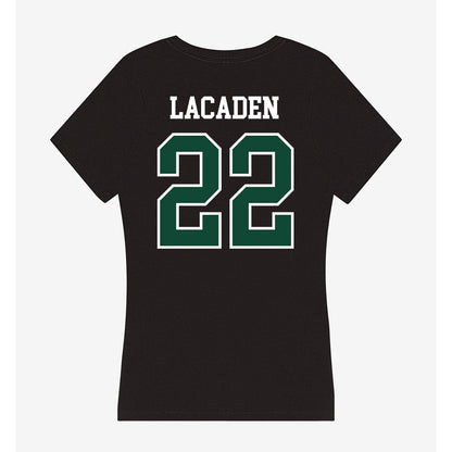 Hawaii - NCAA Football : Titan Lacaden - Women's V-Neck T-Shirt-1