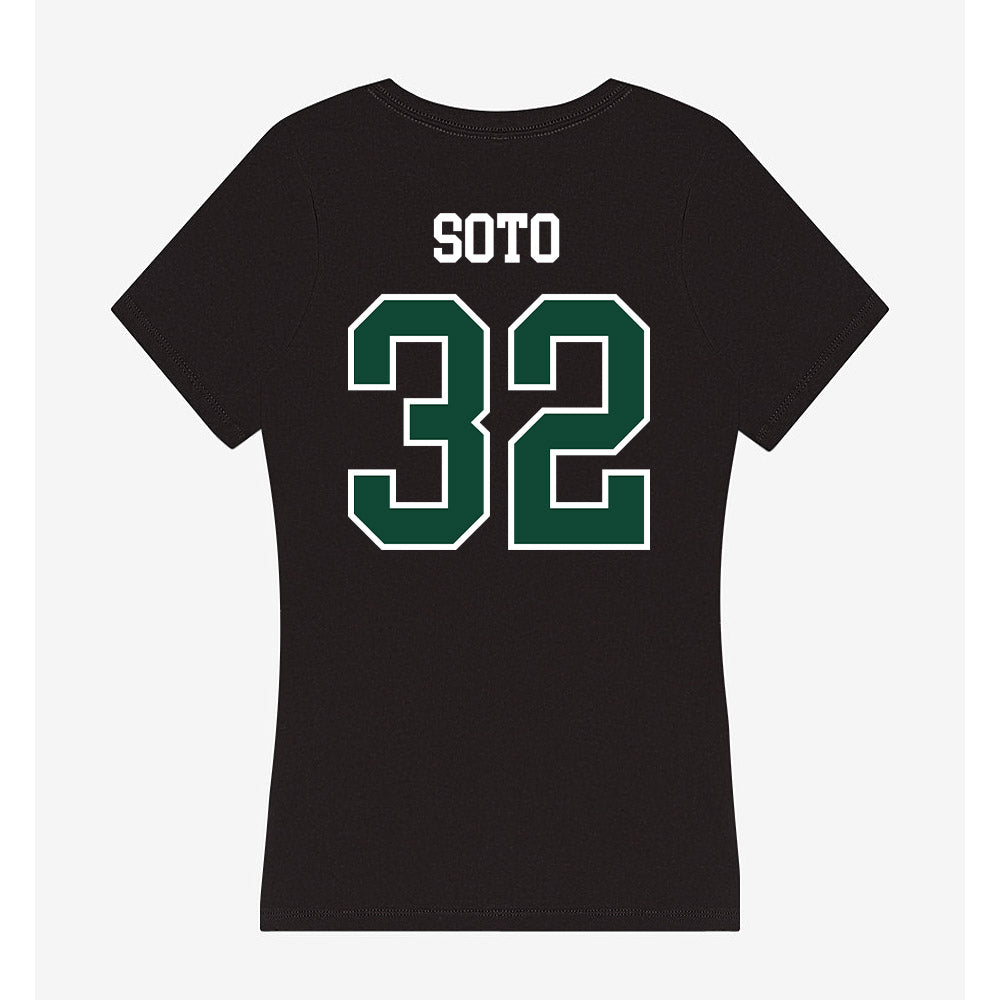 Hawaii - NCAA Baseball : Saul Soto - Women's V-Neck T-Shirt-1