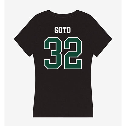 Hawaii - NCAA Baseball : Saul Soto - Women's V-Neck T-Shirt-1
