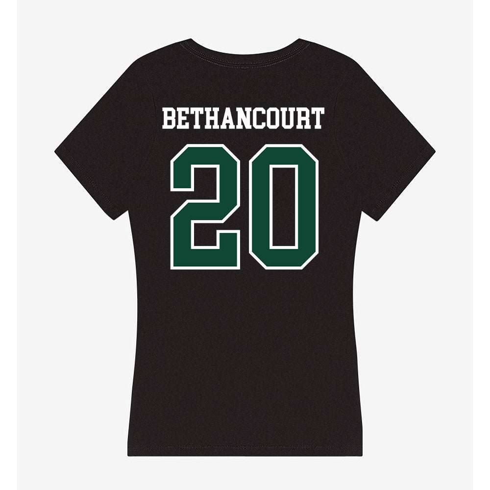 Hawaii - NCAA Baseball : Tino Bethancourt - Women's V-Neck T-Shirt-1