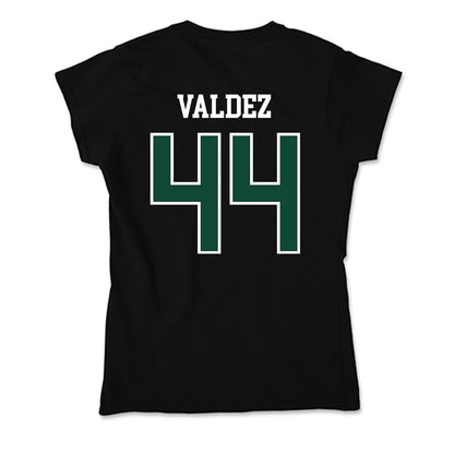 Hawaii - NCAA Baseball : Derek Valdez - Soft Style Women’s T-Shirt-1