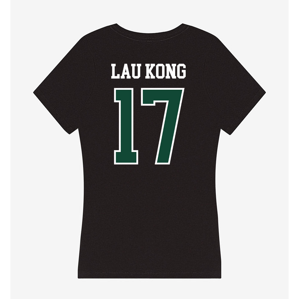 Hawaii - NCAA Baseball : Mana Lau Kong - Women's V-Neck T-Shirt-1