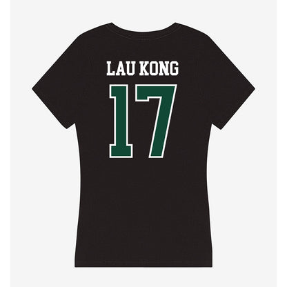 Hawaii - NCAA Baseball : Mana Lau Kong - Women's V-Neck T-Shirt-1