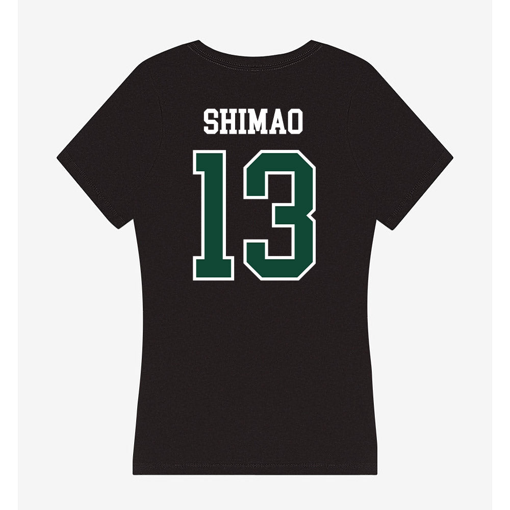 Hawaii - NCAA Baseball : Tate Shimao - Women's V-Neck T-Shirt-1