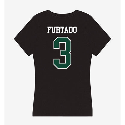 Hawaii - NCAA Softball : Rhea Furtado - Women's V-Neck T-Shirt-1
