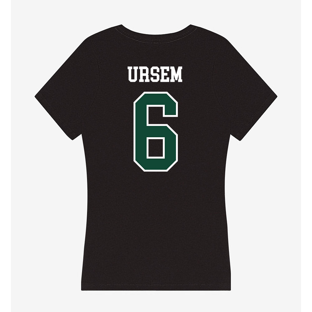 Hawaii - NCAA Women's Volleyball : Marnie Ursem - Classic Shersey Women's V-Neck T-Shirt-1