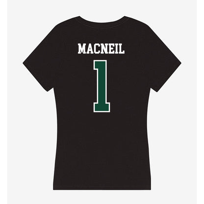 Hawaii - NCAA Softball : Maryn Macneil - Women's V-Neck T-Shirt-1