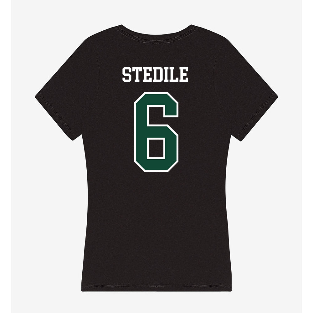 Hawaii - NCAA Beach Volleyball : Izadora Stedile - Women's V-Neck T-Shirt-1