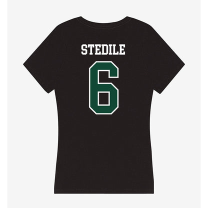 Hawaii - NCAA Beach Volleyball : Izadora Stedile - Women's V-Neck T-Shirt-1