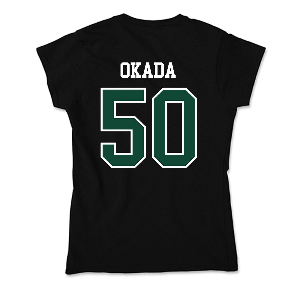 Hawaii - NCAA Baseball : Caleb Okada - Soft Style Women’s T-Shirt-1