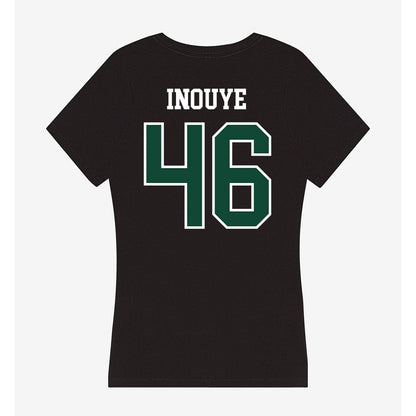 Hawaii - NCAA Baseball : Ryan Inouye - Women's V-Neck T-Shirt-1